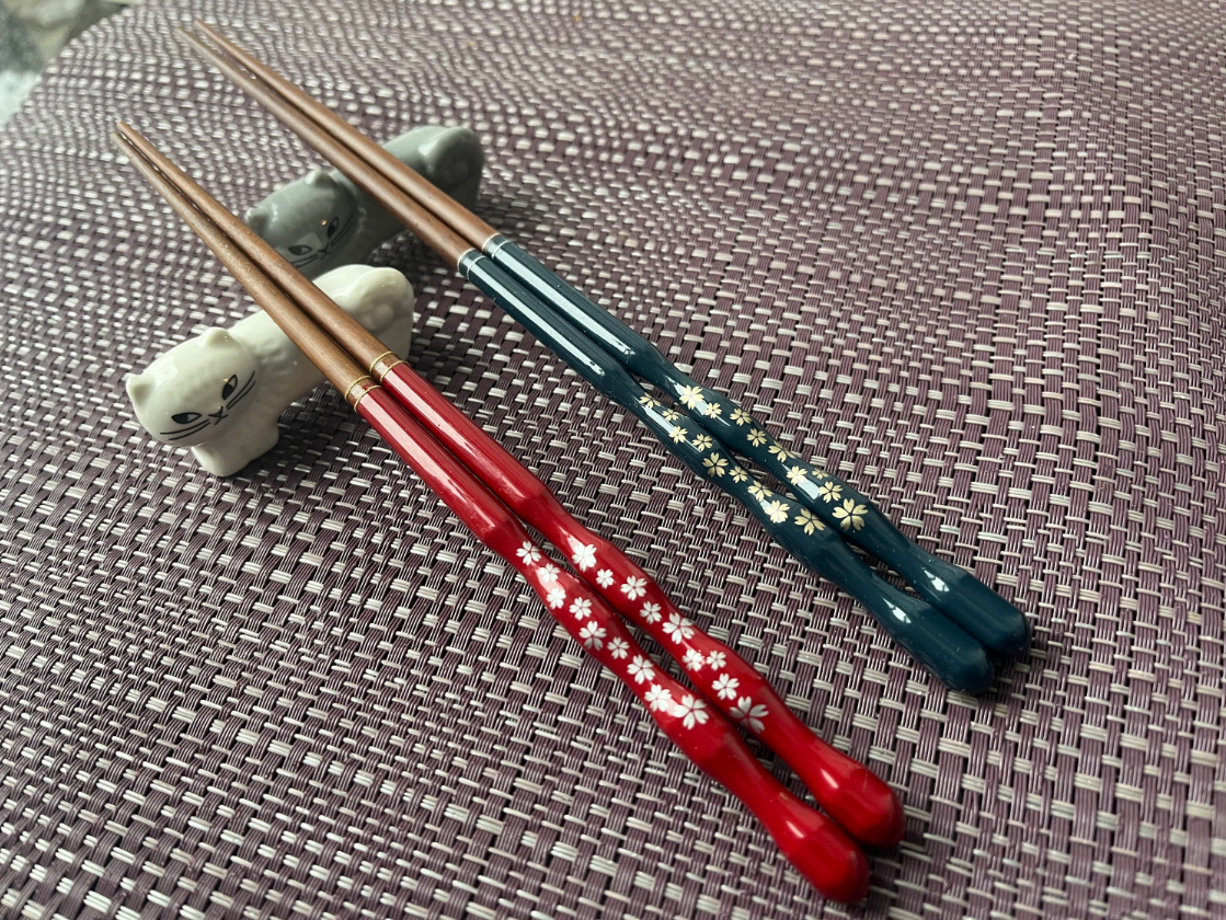 Cool Cat Chopstick/Cutlery Rests: Ceramic chopstick holder, Cutlery Rests, Pen Holder, Paper Weight, Brush Rest