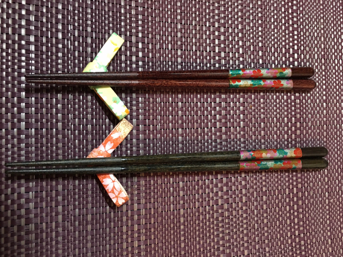 Ribbon Chopstick Rest made of Washi - Japanese Traditional Paper: chopstick holder