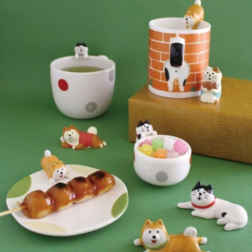 Kawaii Shibainu Dog Ceramic Spoon