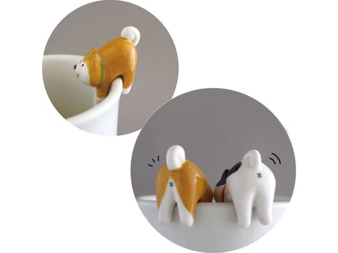 Kawaii Shibainu Dog Ceramic Spoon