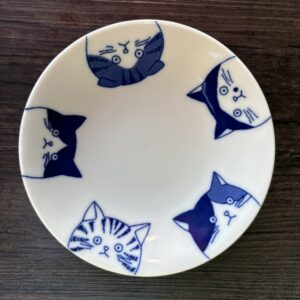 4.5" Cat Plate-Ceramic Collectible