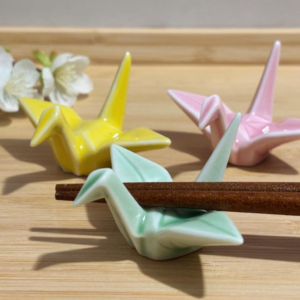 Origami Crane Chopstick Rest